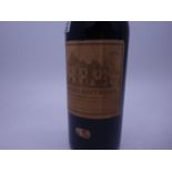 Single bottle of Chateau Haut Brion 1964 Vintage, capsule, label and levels good, former property of