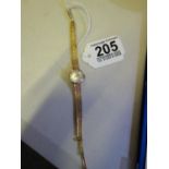 Ladies 9ct gold strap and watch, by Tissot total weight 12 grams including movement,