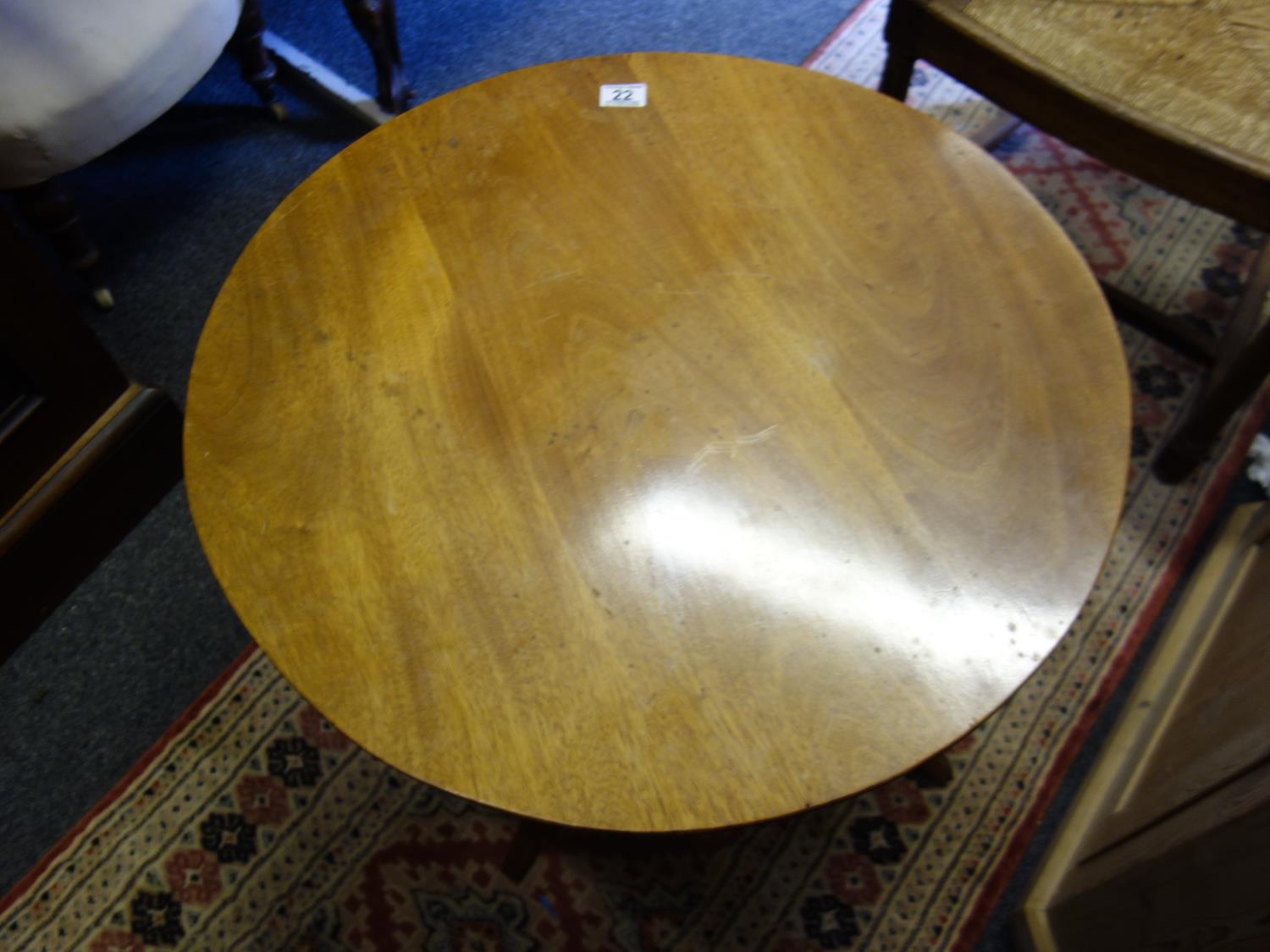 Modernist 1940's-50's Bentwood coffee table, 4 legged Bentwood structure below a circular coffee