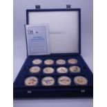 The Diana Princess of Wales photographic coin collection with coa and boxed presentation set