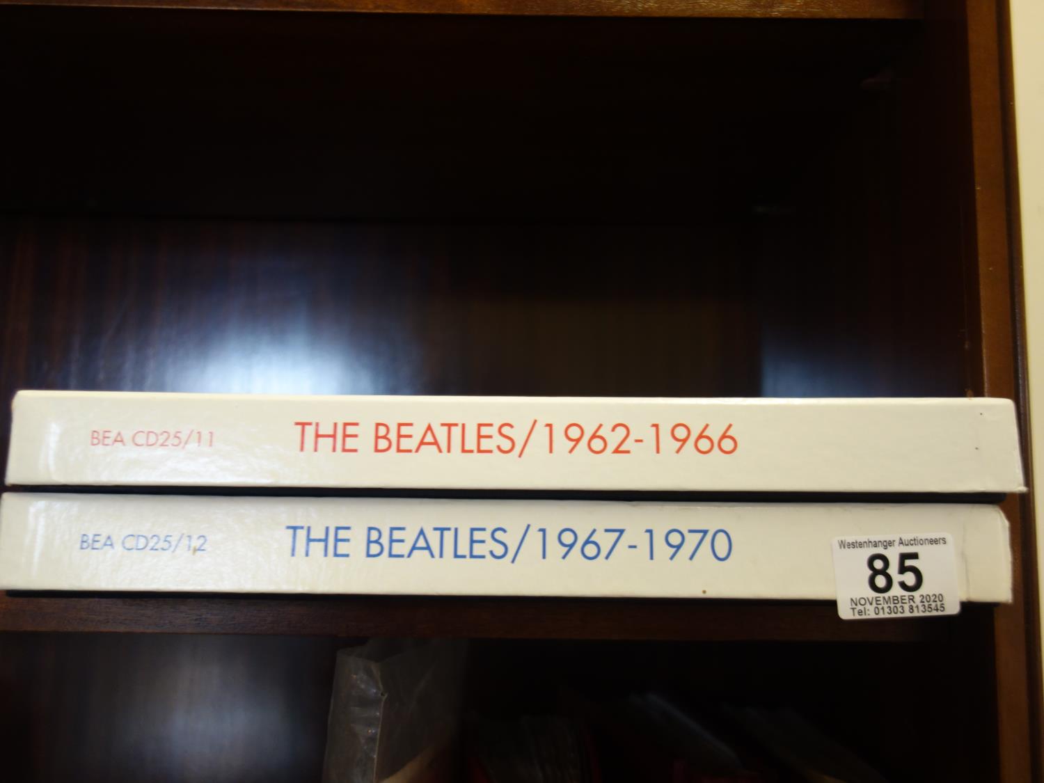The Beatles 1962-1966-1967-1970, boxed cd set both with original badges limited edition sets - Image 2 of 4