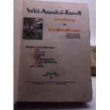 Ernest Thompson Seton, 2 First Edition hard backs, Wild Animals I have Known,