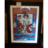 The Grateful Dead, a limited edition signed original lithographic print, with certificate of