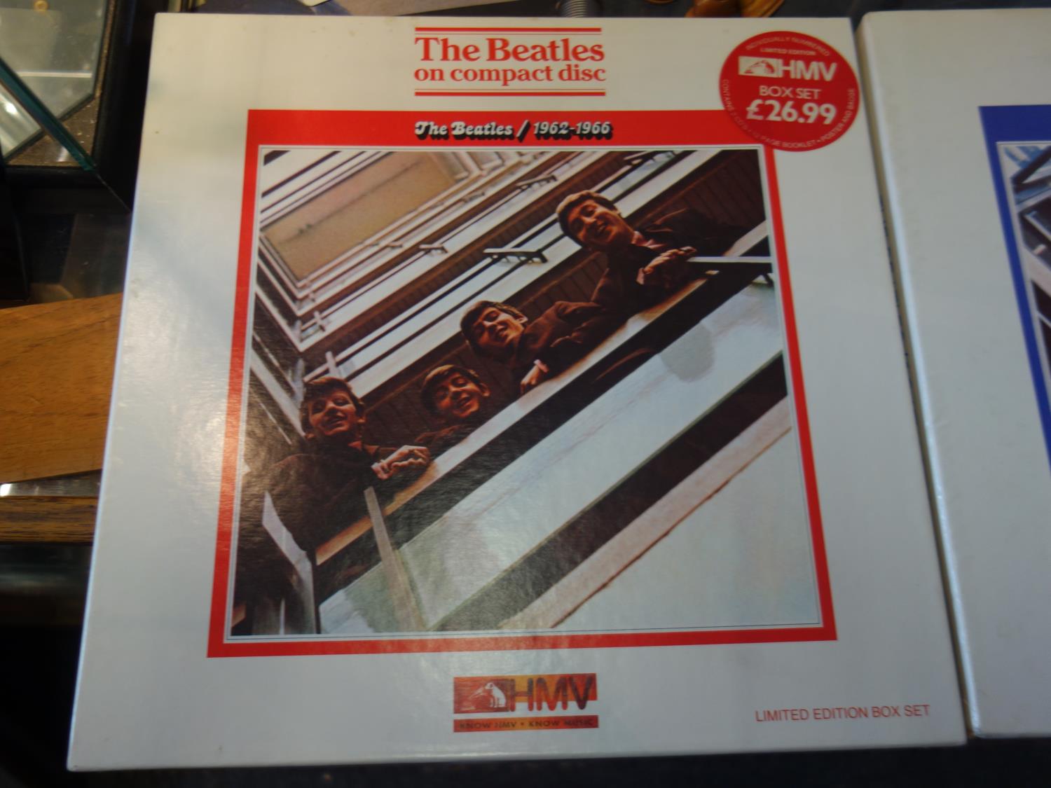 The Beatles 1962-1966-1967-1970, boxed cd set both with original badges limited edition sets - Image 4 of 4