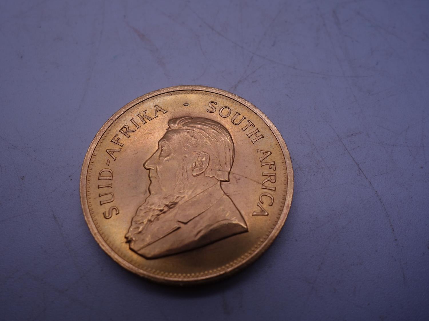 GOLD Krugerrand, 1970 near proof condition, VIEWING AVALIBLE BY APPOINTMNET ON THIS LOT - Image 2 of 3