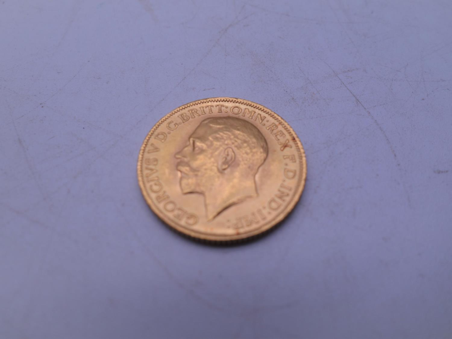 Full GOLD Sovereign 1914, near proof condition, - Image 2 of 3