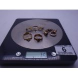 15 grams of assorted 9ct GOLD items, broken jewellery,