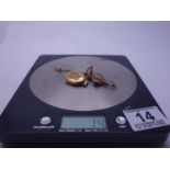 9ct GOLD items 16 grams,