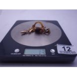 9ct GOLD jewellery h/m, 13 grams,