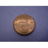 GOLD Krugerrand, 1974 near proof condition, VIEWING AVALIBLE BY APPOINTMNET ON THIS LOT