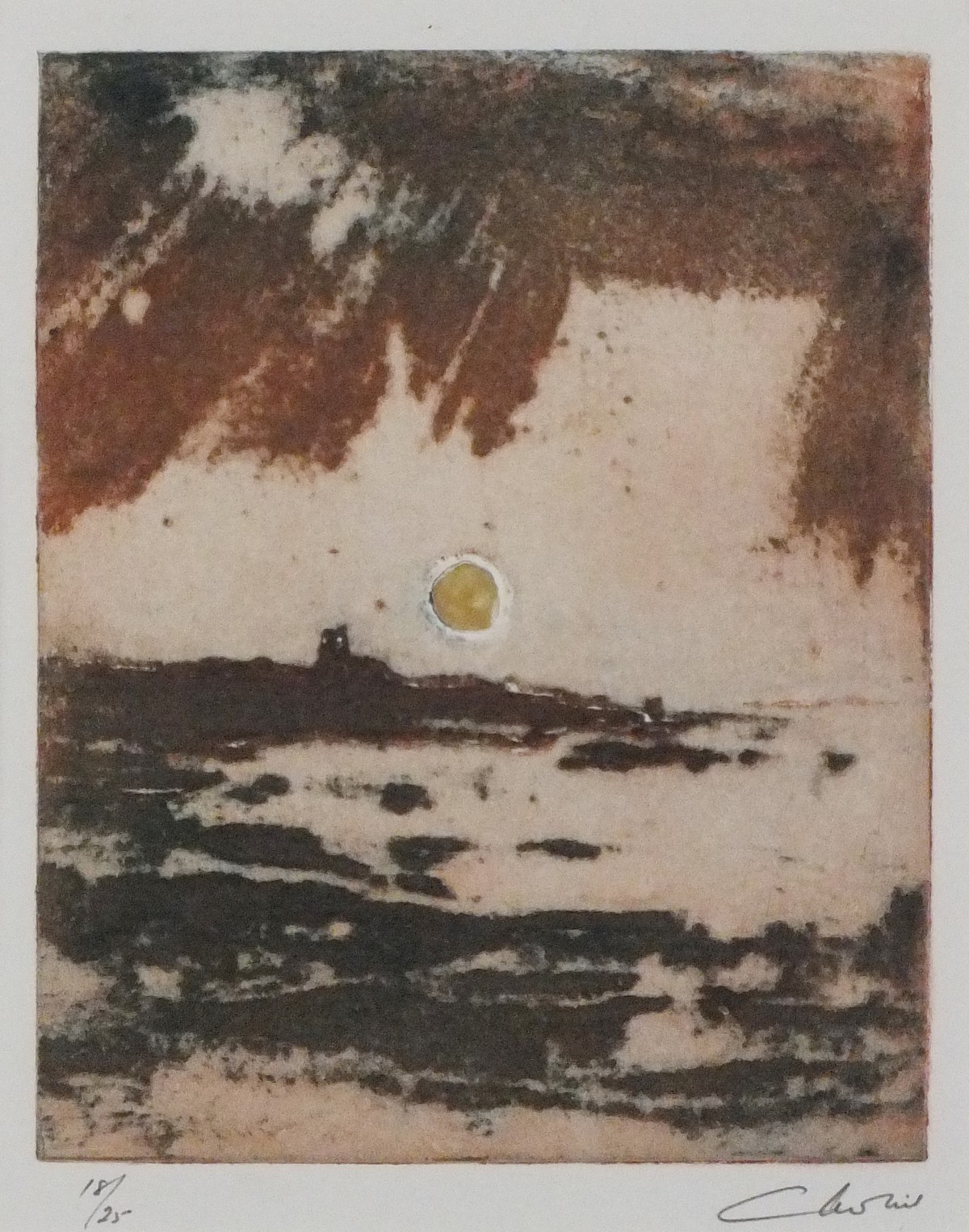 Ian LAURIE (British b. 1933) Penzance Morning, Etching, Signed lower right, numbered 18/25, 6.5" x
