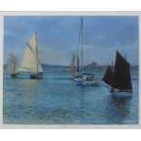 Andrew SKELTON (British 20th/21st Century) Summer Breeze, Giclee print, Signed, titled and