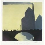 Mackenzie THORPE (British b. 1956) Long was the Night, Limited edition screenprint, Signed lower