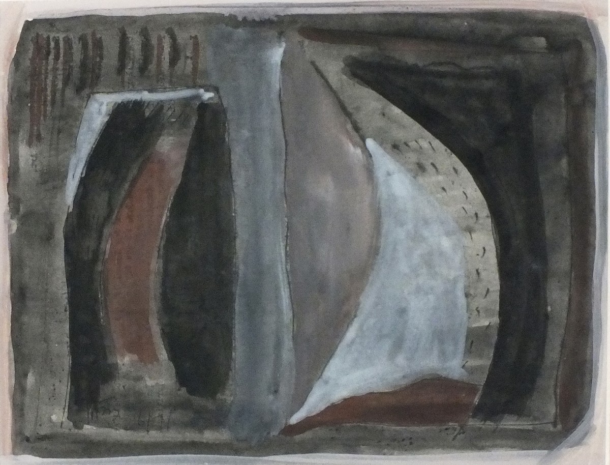 Tony O'MALLEY (British 1913-2003) Untitled Abstract, Watercolour, Signed and dated 6/71 lower