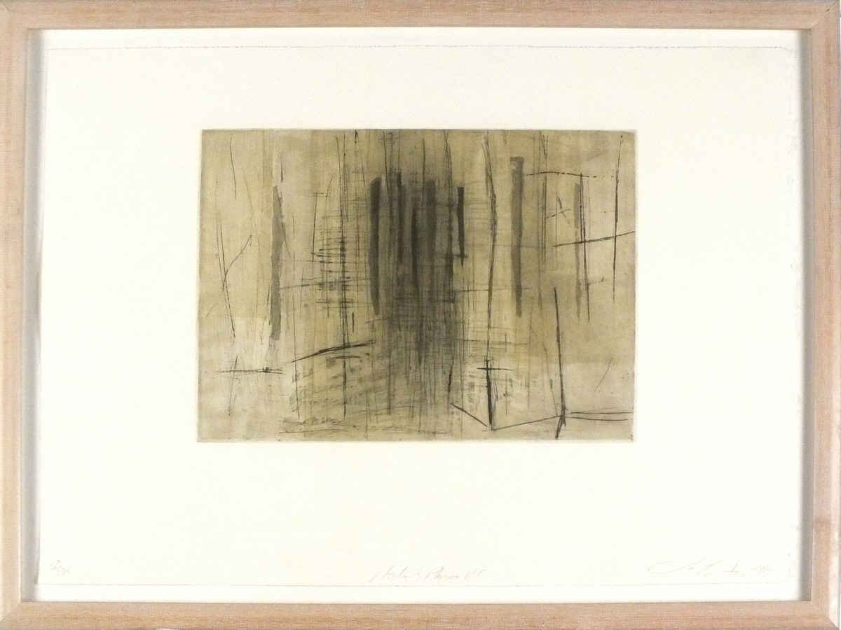 Jo GANTER (British b. 1963) Meeting Places VII, Etching, Signed, titled and numbered 13/20 in pencil - Image 2 of 2