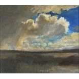 Reginald James LLOYD (British 1926-2020) Dartmoor Cloud, Oil on board, Signed and dated 1963 lower