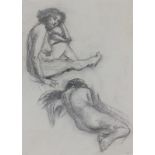 Paul GAINSFORD (British b. 1941) Nude Studies, Pencil on paper, inscribed verso, 9.5" x 6.75" (24cxm