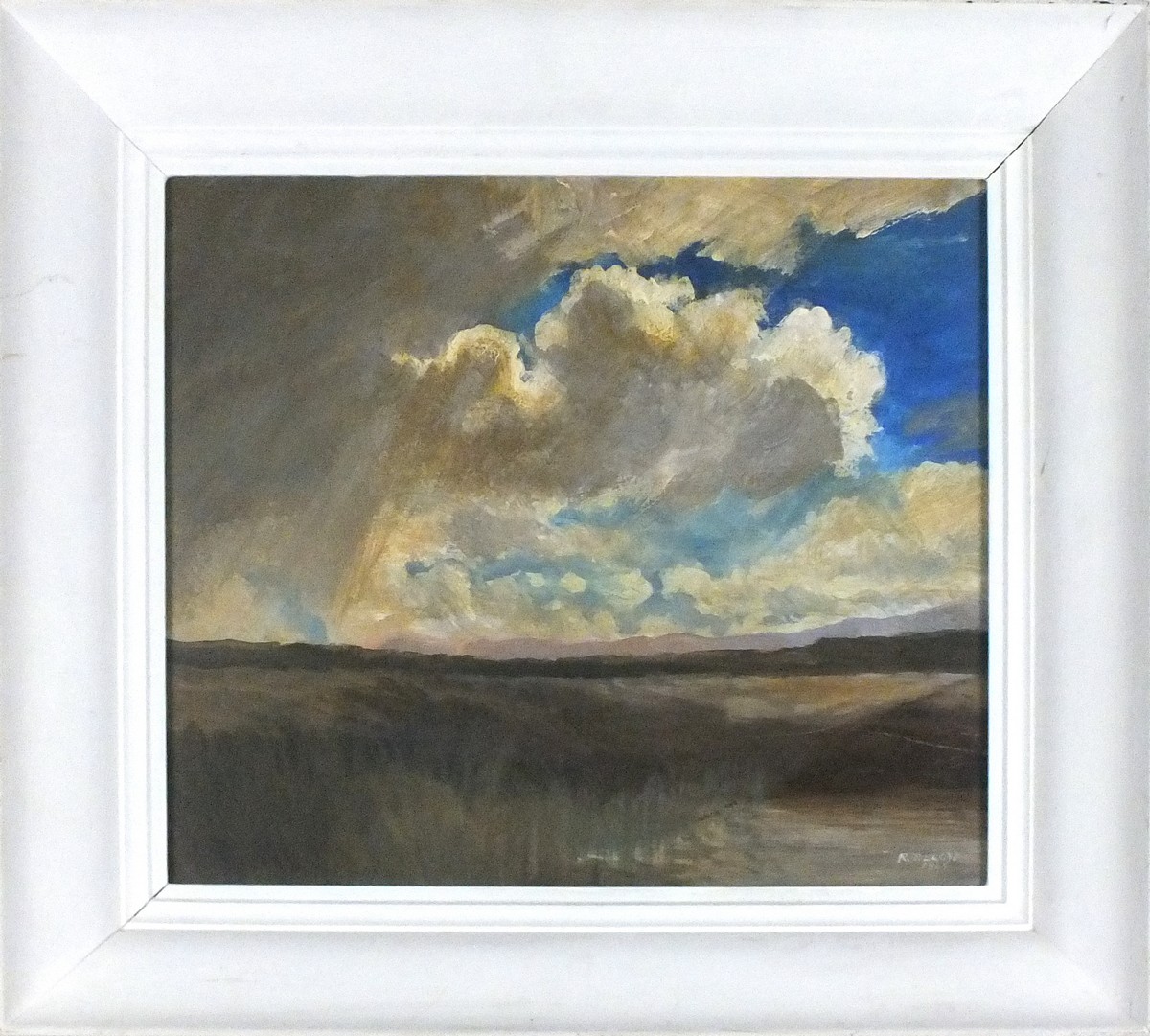 Reginald James LLOYD (British 1926-2020) Dartmoor Cloud, Oil on board, Signed and dated 1963 lower - Image 2 of 2