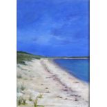 Lesley BICKLEY (British b. 1955) Tresco 2, Oil on canvas board, Signed lower right, titled and