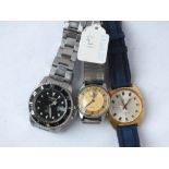 Gents Invicta S/S wrist watch etc.