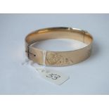 Rolled gold bangle