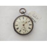 Silver pocket watch by Forrest