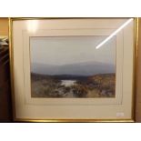 FREDERICK J WIDGERY – A Dartmoor landscape – 12 x 16 signed