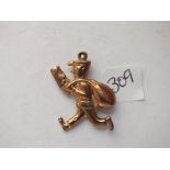 9ct postman charm 1.9g