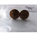 German WWII Luftwaffe cufflinks