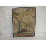 English School – Sketch Proposal for Reception Hall Imperial Hotel Torquay – 18" x 15" Unframed