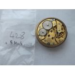 Gents Longines wrist watch movement