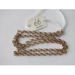 9ct belcher link neck chain 5g