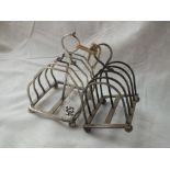 Two 5 bar toast racks both Sheff – 241gms