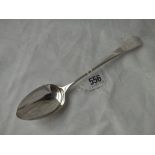 George III crested table spoon – 1812 by TB