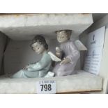 Boxed figure ‘group angle care’ – 7” wide
