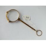 Gold plated Lorgnette
