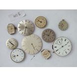 Bag of assorted watch movements