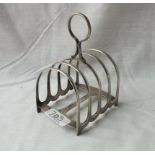 Five bar toast rack with ring handle – Sheff by JDS - 62gms