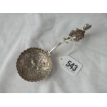 Dutch spoon with embossed bowl