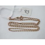 14ct neck chain 19" long 3.4g