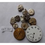 Bag of watch movements
