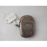 Vesta case with rounded ends – B’ham 1898