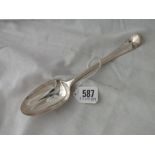 Another bottom marked Georgian spoon