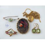 Bag of various pendants etc.,