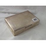 Cigarette box plain 6.5” wide – B’ham 1963