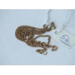 9ct neck chain, 3.3g