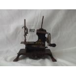 British made childs sewing machine