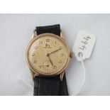 9ct Record gents wrist watch