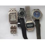 Four more various watches