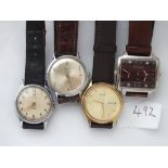 TIMEX and SIEKO wrist watches & two others